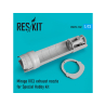ResKit kit d'amelioration Avion RSU72-0182 Tuy&egrave;re d'&eacute;chappement Mirage IIICJ pour Special Hobby 1/72