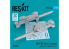 ResKit kit RS72-0424 Missiles AGM-88 "Harm" avec LAU-118 et adaptateur pour Su-27 (2 pcs) 1/72