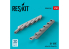 ResKit kit d'amelioration Avion RSU48-0265 Pot d'échappement Bf-109E pour kits Wingsy impression 3D 1/48