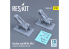 ResKit kit d'amelioration Avion RSU32-0101 Siège éjectable MB Mk.10LH pour Hawk T.2,67,100/102,127,CT-155 impression 3D 1/32
