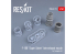 ResKit kit d'amelioration Avion RSU48-0178 Buse d'échappement tardive F-100 "Super Sabre" pour kit Trumpeter 1/48