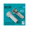 ResKit kit d'amelioration RSU72-0194 F-86F (RF-86F) "Sabre" Buses d'&eacute;chappement pour kit Academy impression 3D 1/72
