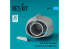 ResKit kit d'amelioration RSU72-0007 A-7 (E,D) "Tuyau d'échappement Corsair II pour kit HobbyBoss impression 3D 1/72