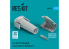 ResKit kit d'amelioration RSU72-0007 A-7 (E,D) "Tuyau d'échappement Corsair II pour kit HobbyBoss impression 3D 1/72