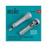 ResKit kit d'amelioration Avion RSU48-0206 F-86F (RF-86F) Buses d'&eacute;chappement "Sabre" pour kit Academy et Afv Club 1/48