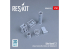 ResKit kit d'amelioration RSU48-0276 Buse d'échappement BAe Hawk T.2 avec freins pneumatiques kit HobbyBoss imp 3D 1/48
