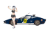 Hasegawa maquette voiture 52356 Lamborghini Jota SVR "Sasha Ilyushina" avec figurine Edition limitée 1/24
