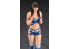 Hasegawa maquette figurine 52357 12 Collection de figurines réelles n ° 30 Girl's Wrestler 1/12
