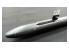 MikroMir maquette 350-041 Sous-marin d'attaque à propulsion nucléaire de l'USN SSG-683 Parche (version tardive) 1/350