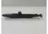 MikroMir maquette 350-041 Sous-marin d'attaque à propulsion nucléaire de l'USN SSG-683 Parche (version tardive) 1/350