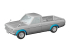 Hasegawa maquette voiture 20641 Datsun Sunny Truck (GB120) "Early Version" avec ailes larges 1/24