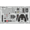 EDUARD photodecoupe avion FE1384 Zoom am&eacute;lioration Vampire FB.5 Airfix 1/48