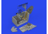 Eduard kit d'amelioration avion brassin Print 648926 Cockpit Messerschmitt Bf 109G-10 Eduard 1/48