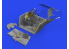 Eduard kit d'amelioration avion brassin Print 648926 Cockpit Messerschmitt Bf 109G-10 Eduard 1/48