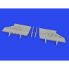 Eduard kit d'amelioration avion brassin Print 648907 F-4E Phantom A&eacute;rofreins Meng 1/48