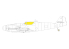 Eduard kit d'amelioration avion Löök+ 644233 Messerschmitt Bf 109K-4 Eduard 1/48