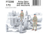 CMK Personnage resine F72390 Conducteur et mécanicien de tracteur Zetor de l'armée 1/72
