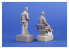 CMK Personnage resine F72390 Conducteur et mécanicien de tracteur Zetor de l'armée 1/72