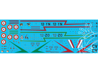 BERNA DECALS BD48-159 Dassault Super Mystere B2 1/48