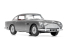 Airfix maquette starter set A55011 Starter Set Aston Martin DB5 inclus peintures principale colle et pinceau 1/43
