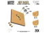Green Stuff 518503 Socles CARRÉS Old World 30 mm en MDF