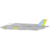 Eduard Express Mask CX655 F-35A RAM Panels late Tamiya 1/72