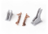 Eduard kit d'amelioration avion brassin 648905 Jambes Bronze train d'atterrissage Messerschmitt Bf 109K-4 Eduard 1/48