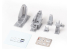Eduard kit d'amelioration brassin Print 672335 Cockpit F-35A Tamiya 1/72