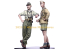 Alpine figurine 35311 Ensemble d'équipage allemand DAK Panzer (2 figurines) 1/35