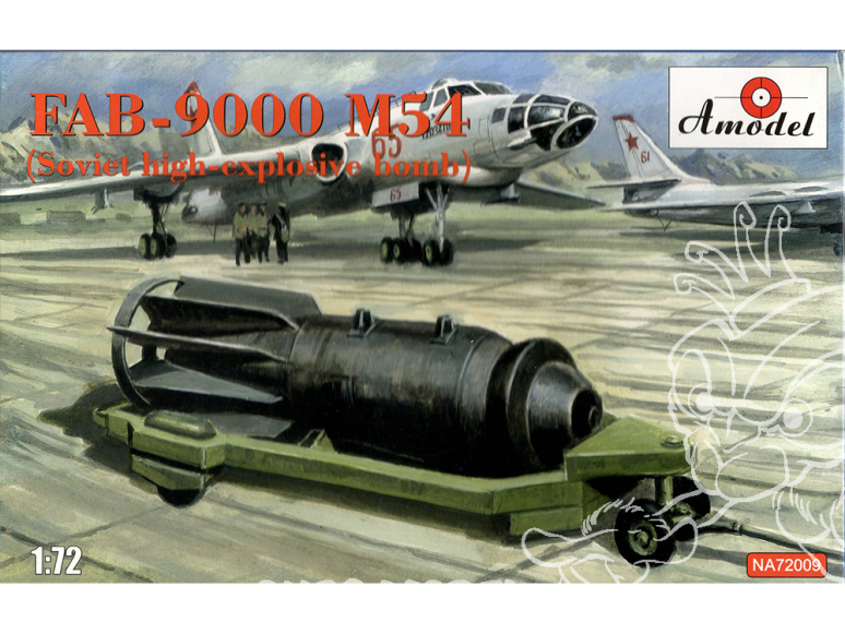 Amodel maquettes avion NA72009 FAB-9000 M54 1/72