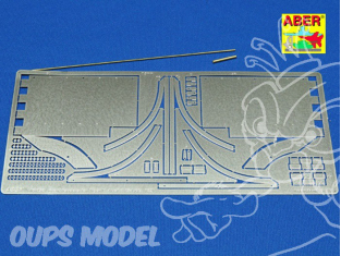 Aber 16038 Tiger II Vol.5 - Gardes boue avant 1/16