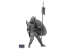 Master Box maquette figurines 32022 Série des guerres gréco-perses. Officier général de l'infanterie lourde perse 1/32