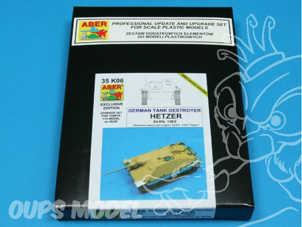 Aber 35K06 Kit amelioration German tank destroyer Sd. Kfz. 138/2 &39&39Hetzer&39&39 1/35