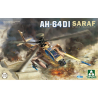 Takom maquette h&eacute;licopt&egrave;re 2605 AH-64DI SARAF 1/35