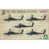 Takom maquette h&eacute;licopt&egrave;re 2606 "D" du monde - AH-64D H&eacute;licopt&egrave;re d'attaque Edition Limit&eacute;e 1/35
