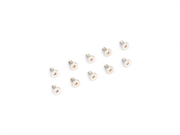 vis de cale moteur tete plate M5X10 (10 pcs) EPD0775 THUNDER TIGER