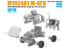 Rye Field Model maquette militaire 4801 M1240A1 M-ATV MRAP ALL Terrain Vehicle avec intérieur complet 1/48