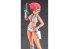 Hasegawa maquette figurine 64805 Creator Works KEI Tiré de l'anime "Dirty Pair" 1/12