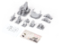 Eduard kit d'amelioration brassin Big SIN648115 Set essentiel FM-2 w/ armoured headrest Eduard 1/48