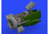 Eduard kit d'amelioration avion brassin 648941 Moteur et fuselage guns Focke Wulf Fw 190A-7 Eduard 1/48