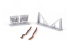 Eduard kit d'amelioration avion brassin 648943 Jambes Bronze train d'atterrissage FM-1 Eduard 1/48