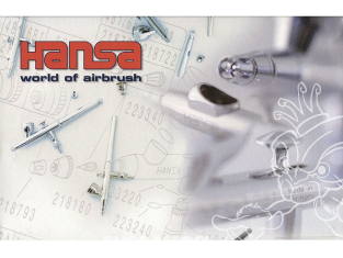 Harder & Steenbeck AEROGRAPHE 212815 HANSA 281 Noir 0,2mm