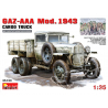 MINI ART maquette militaire 35133 CAMION SOVIETIQUE GAZ-AAA Mod&egrave;le 1943 1/35