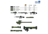 Magic Factory Maquette militaire 2002 Ensemble d'armes individuelles OTAN set A 1/35