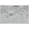 Eduard photodecoupe bateau 53303 Am&eacute;lioration USS Iowa BB-61 Partie 2 Hobby Boss 1/350