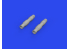Eduard kit d'amelioration avion brassin Print 648939 Gun barrels Messerschmitt Bf 109K-4 Eduard 1/48