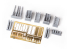Eduard kit d'amelioration avion brassin Print 648952 Gun bays FM-1 Eduard 1/48