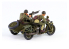 Pit Road Militaire G-50 Moto type 97 Rikuo de l'armée japonaise avec side-car 1/35