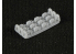 Ginger Cat accessoire GC35308 Panzer tool clamps Early (Large) 1/35