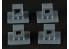 Ginger Cat accessoire GC35419 Breeze Block béton v6 1/35
